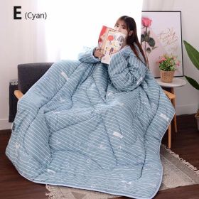 Winter Lazy Quilt with Sleeves (Option: 06)
